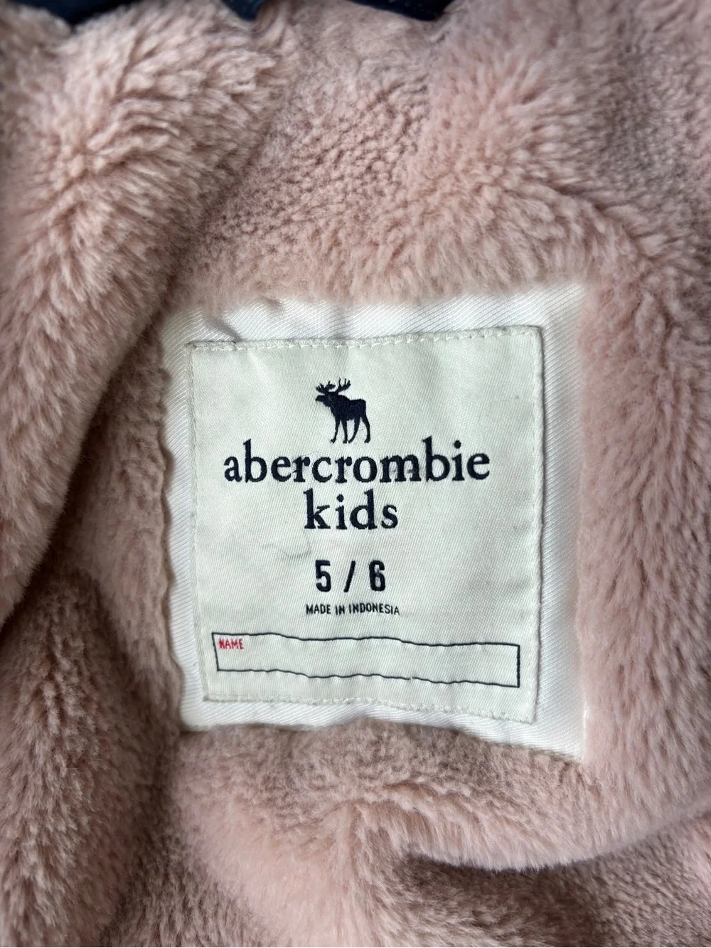 Abercrombie kids winter jacket girls 5/6